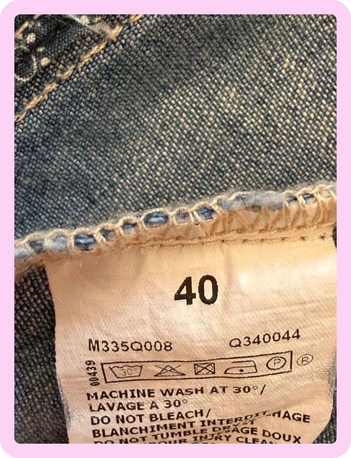 I code Saint n Jean jacket size 40 rarely worn – photo 5